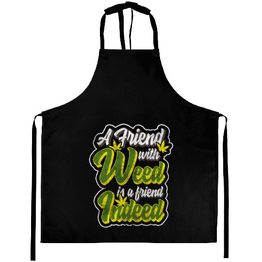 Marijuana Stoner Thc Aprons