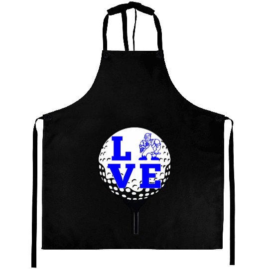 Love With Danny Driller Golf Aprons
