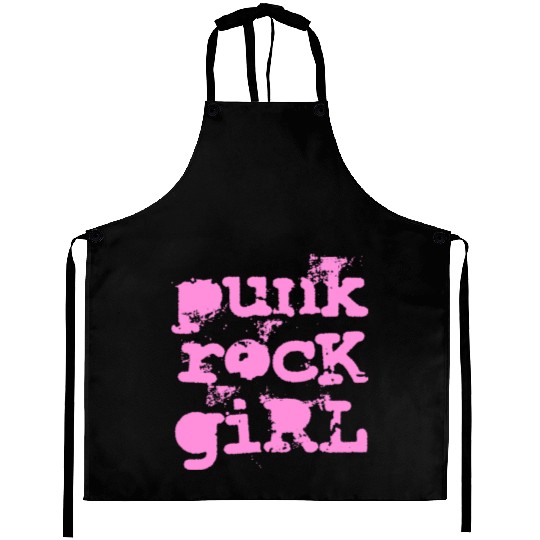 Punk Rock Girl Aprons