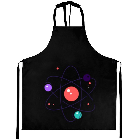 atom, physics, physic, science Aprons