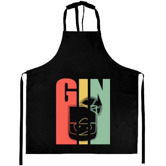 Gin Lover Gin Tonic Cocktail Aprons