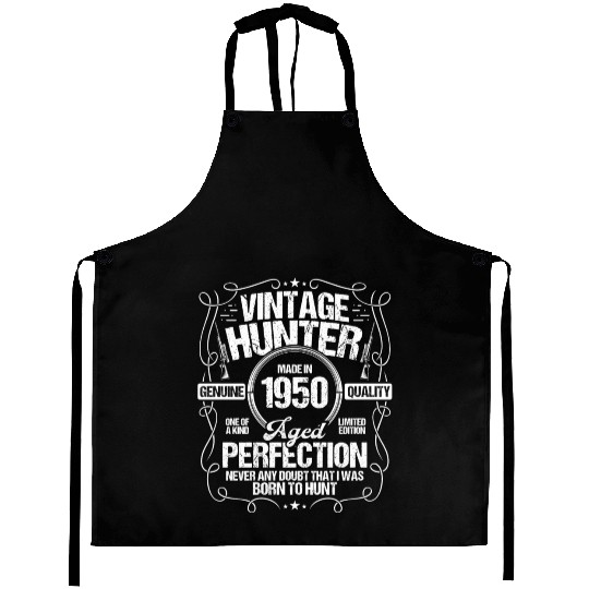 1950 Hunting for Boar Hunter Dog 1950 Year Born Aprons