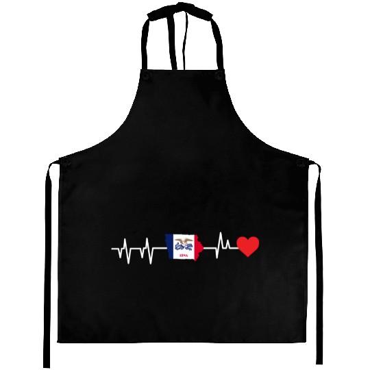 Iowa Heartbeat Gift Aprons