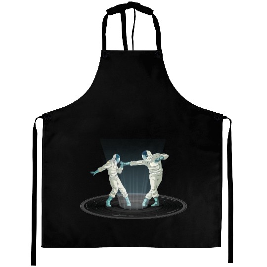 Dancing Astronauts Aprons
