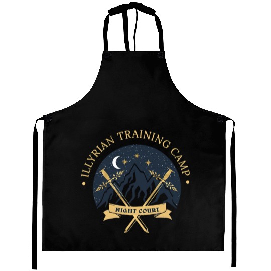 ACOTAR Illyrian Training Camp Camping Lover Aprons