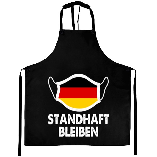 Germany Flag Standhaft Bleiben German Aprons