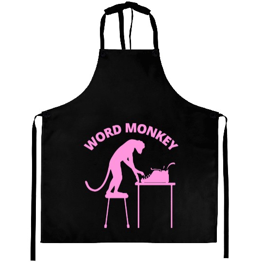 Word Monkey Aprons