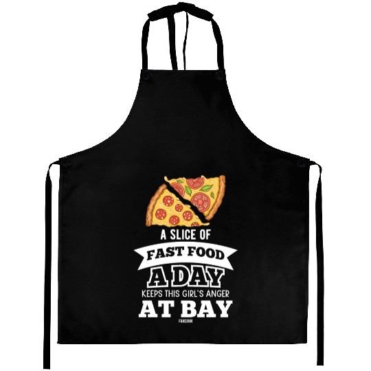 unhealthy food for women and girls Aprons