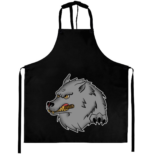 The Siberian Wolf Aprons