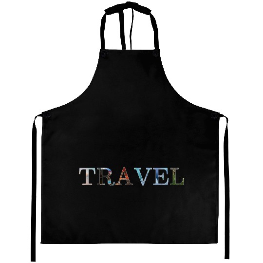 in love with travel, in all seasons Aprons
