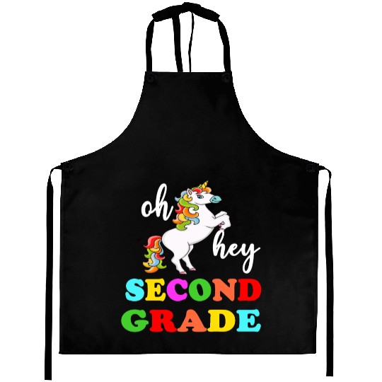 Oh Hey 2nd Second Grade Aprons