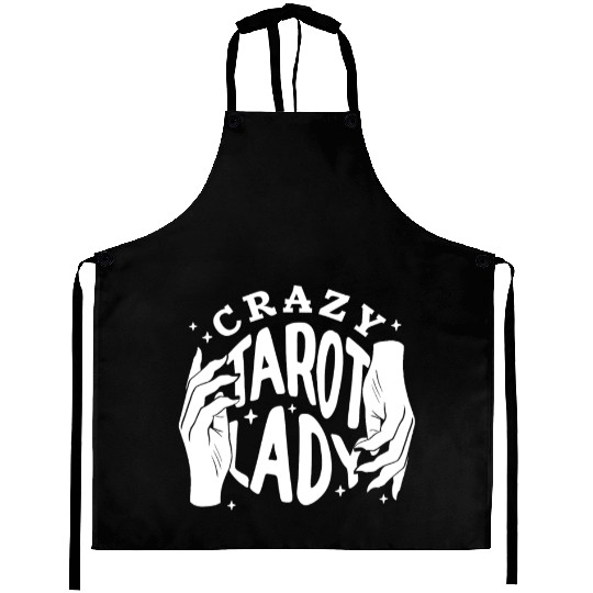Divination Crazy Tarot Lady Crystal Ball Tarot Aprons