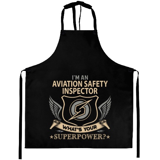 Aviation Safety Inspector Aprons - Superpower Job