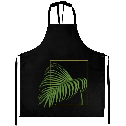 Tropical Leaves Aprons