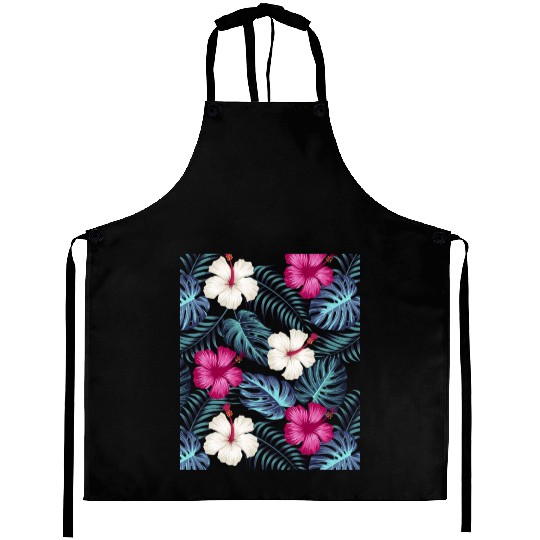 Tropical Leaves Aprons