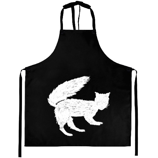 Squirrel Fox Animal lover Aprons