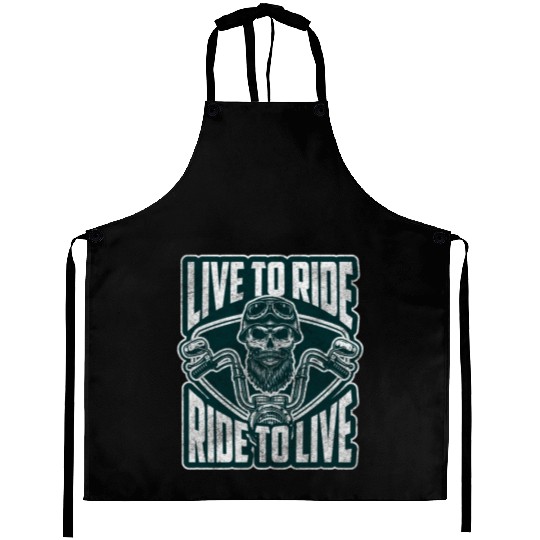 Motorcyclist Hard Rock Cross Machine Two-Wheeler Aprons