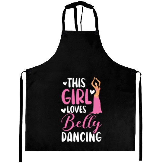 This Girl Loves Belly Dancing Shimmy Belly Dancer Aprons