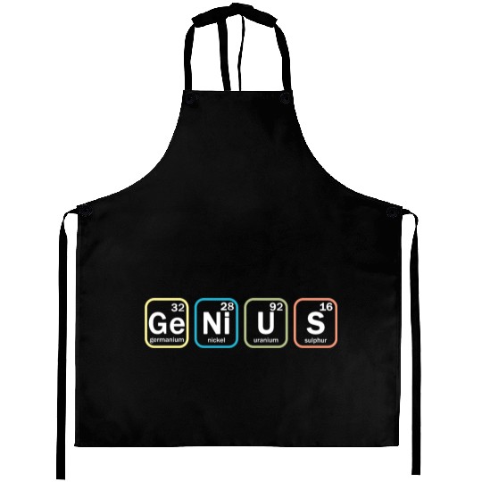 Funny Science Periodic Table Chemistry Teacher Aprons