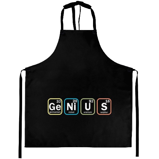 Funny Science Periodic Table Chemistry Teacher Aprons