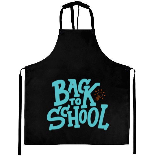 Game Over Back To School Aprons