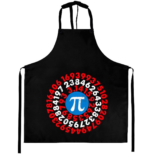Mathematician Captain Pi Superhero Math Nerd Geek Aprons