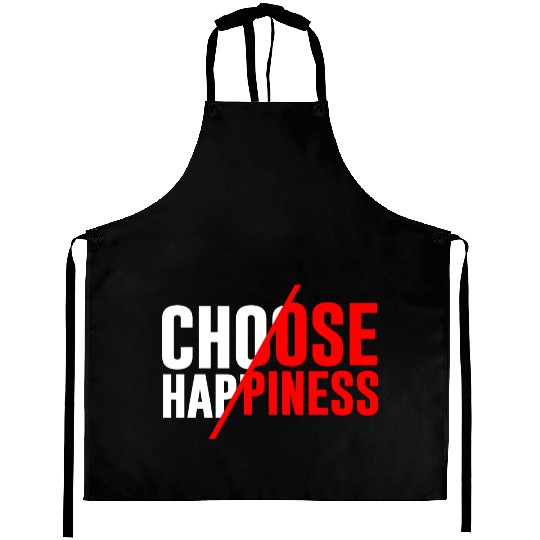 Choose Happiness Aprons