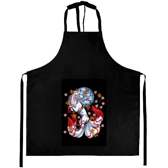 Kitsune Japanese Fox Aprons
