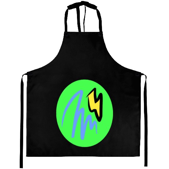 Tornado and Thunder design Aprons
