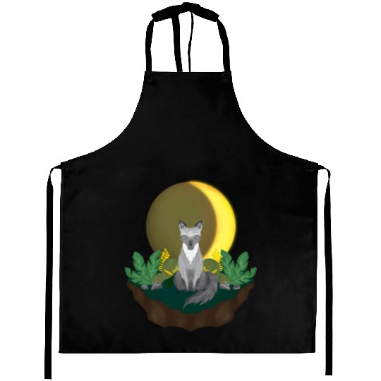 Grey Wolf in the Half Moon Aprons