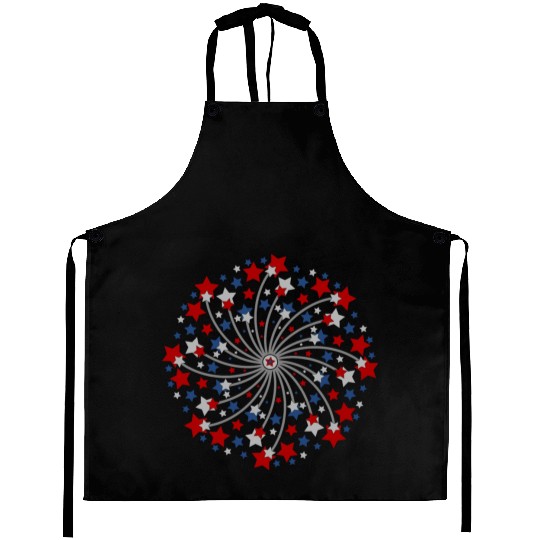 Harbor Grace Designs Hand Drawn Mandala Stars Aprons