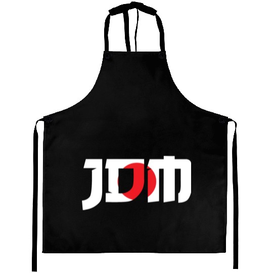 JDM white japanese flag rally racer drifter car Aprons