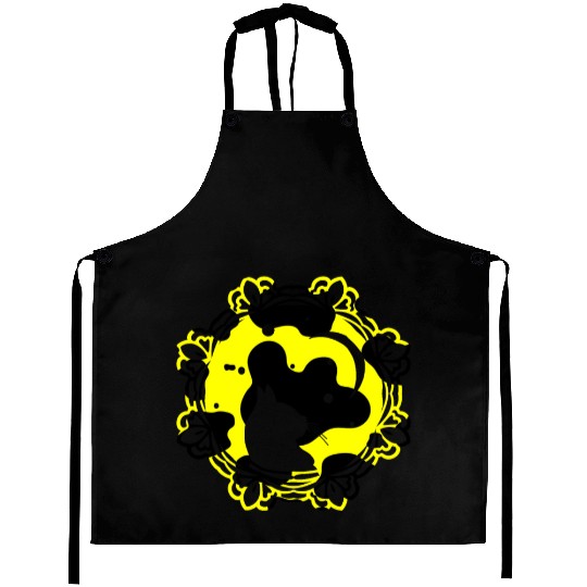 Cat Moon Aprons