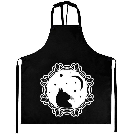 Cat Moon Aprons