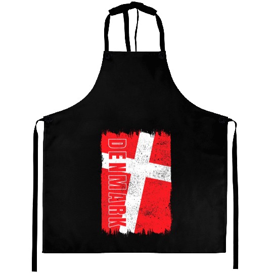 Denmark flag Aprons