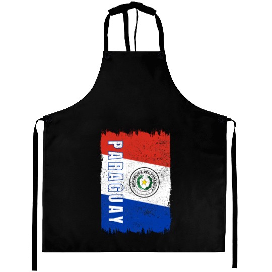 Paraguay Flag Aprons