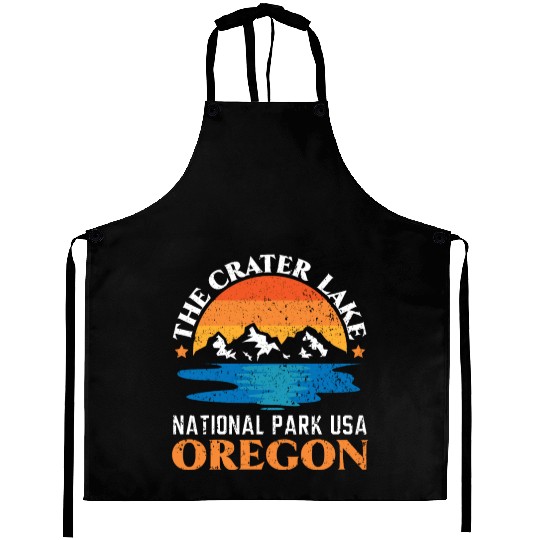 The Crater Lake National Park USA Oregon America Aprons