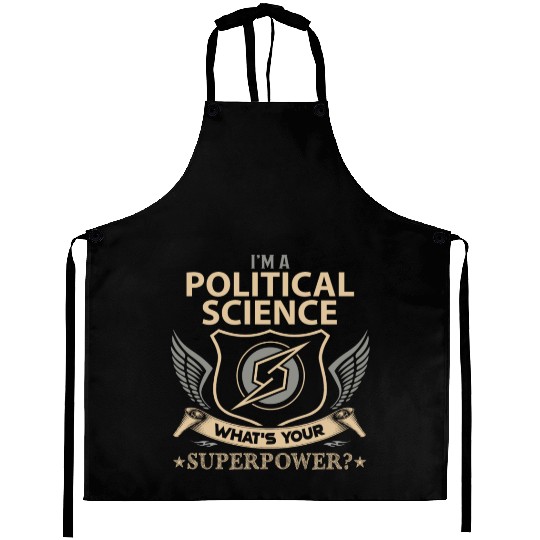 Political Science Aprons - Superpower Job Gift It