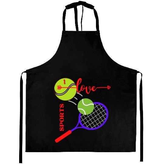 I love Sports design. Aprons