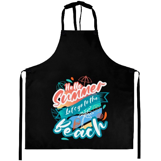 hello summer Aprons