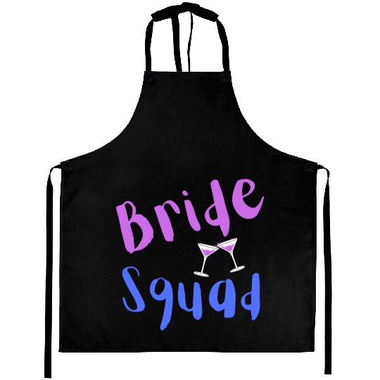 Bride Squad Aprons