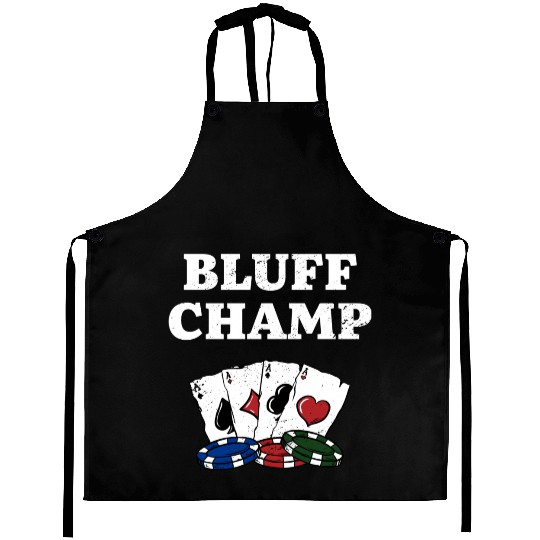 Bluff Champ Card Games Poker Card Player Poker Aprons