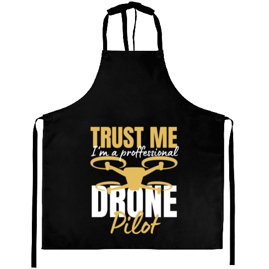 Drone Drone Pilot Drone Operator Quadrocopter Aprons