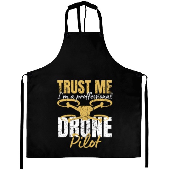 Drone Drone Pilot Drone Operator Quadrocopter Aprons