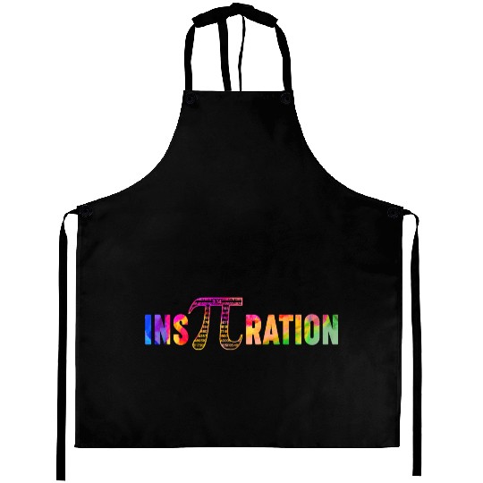 Irrational Number 3.14 Pi Day Math Physics Teacher Aprons