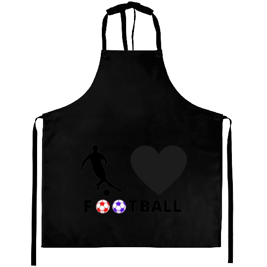 I love Football Aprons