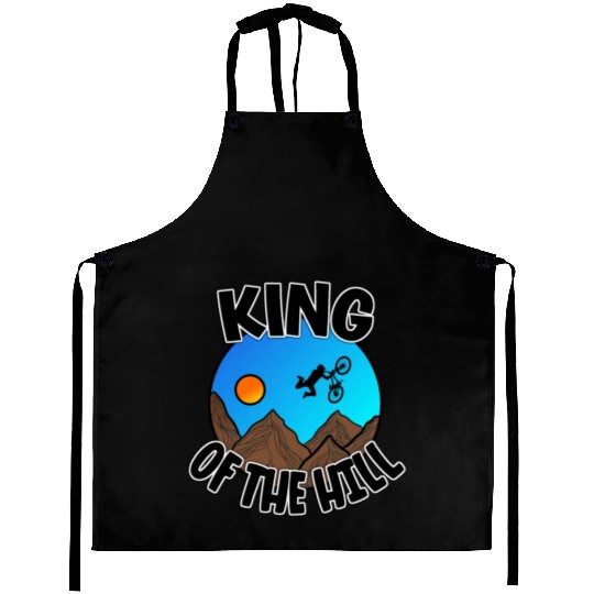 King Of The Hill - Cyclist Gift Aprons
