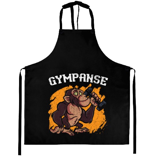 Gympanse Chimpanzee Monkey Animal Zookeeper Aprons