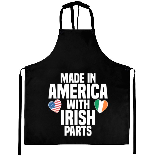 MADE IN AMERICA WITH IRISH PARTS Aprons