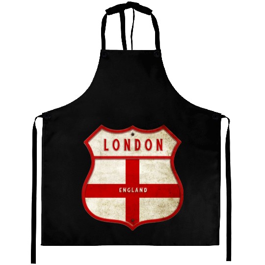 London England coat of arms Aprons